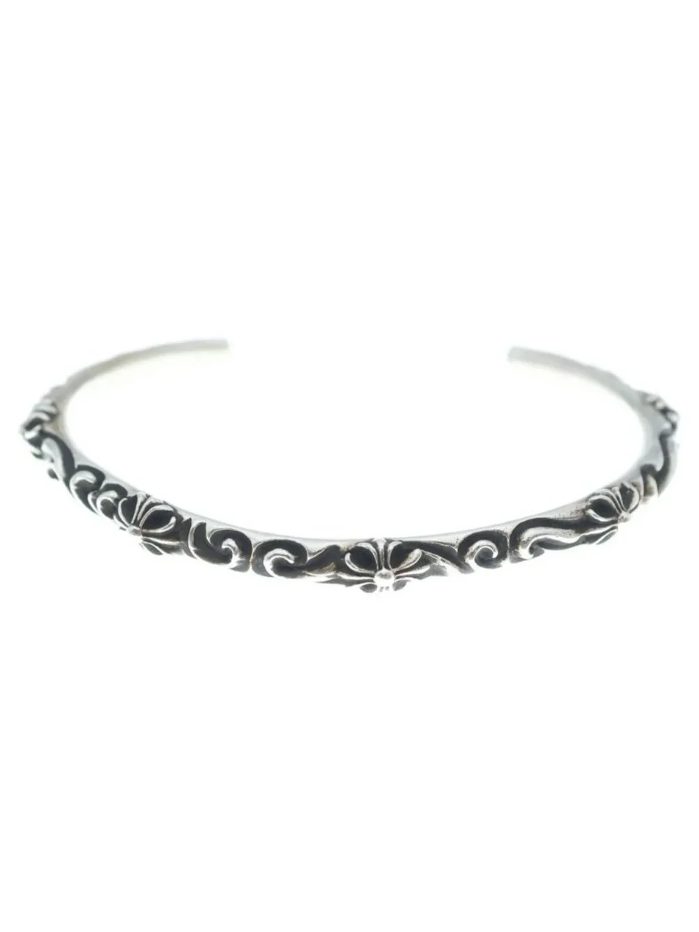 Chrome Hearts Bangle Sbt Band Bracelet Silver